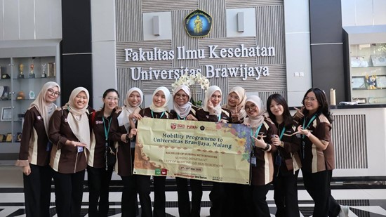 Lawatan ke Fakultas Ilmu Kesehatan Universitas Brawijaya
