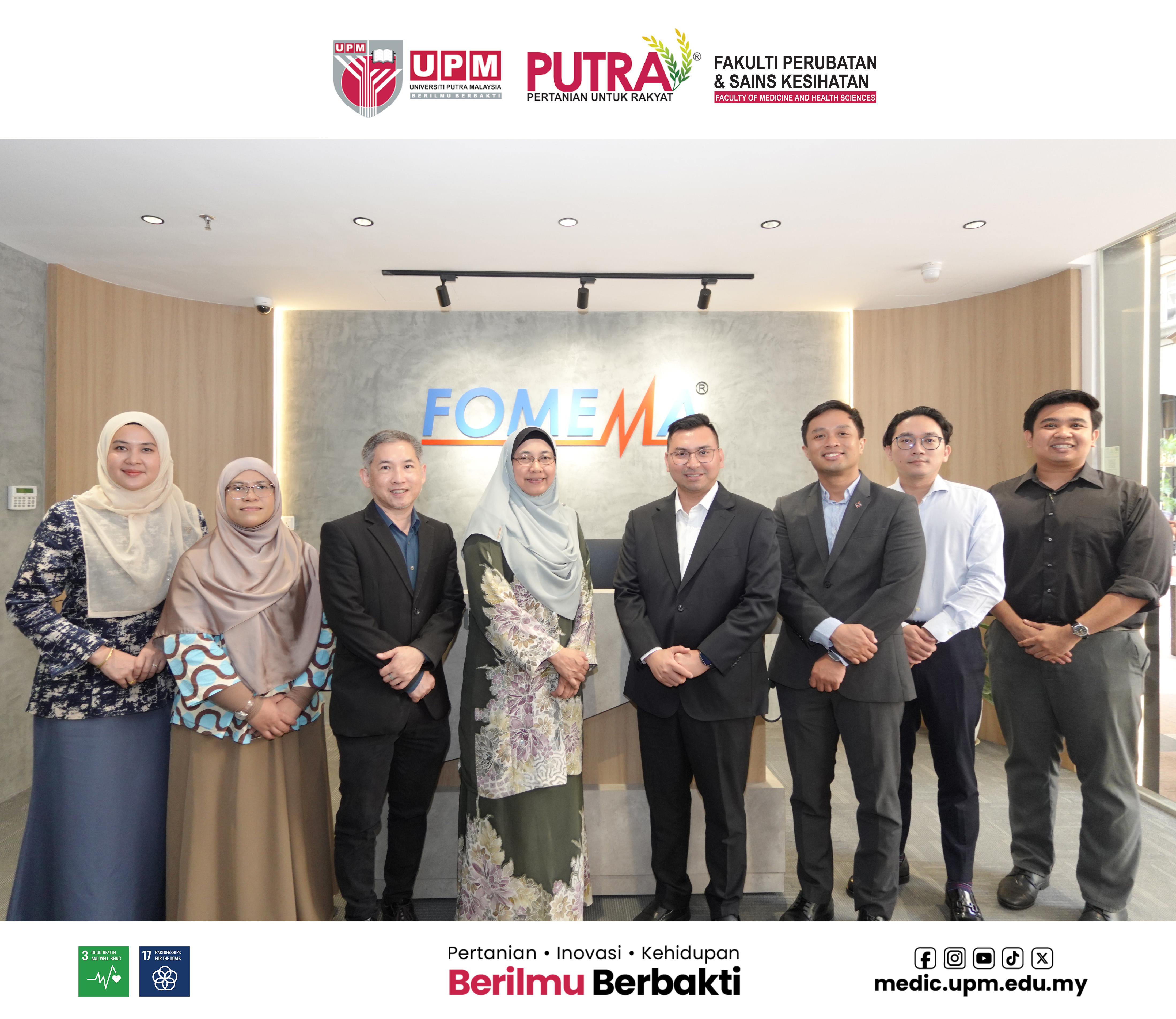 SESI PENYERAHAN SURAT PELANTIKAN CEO@PTJ (FAKULTI PERUBATAN DAN SAINS KESIHATAN, FPSK) UNIVERSITI PUTRA MALAYSIA BAGI SESI 2025-2026